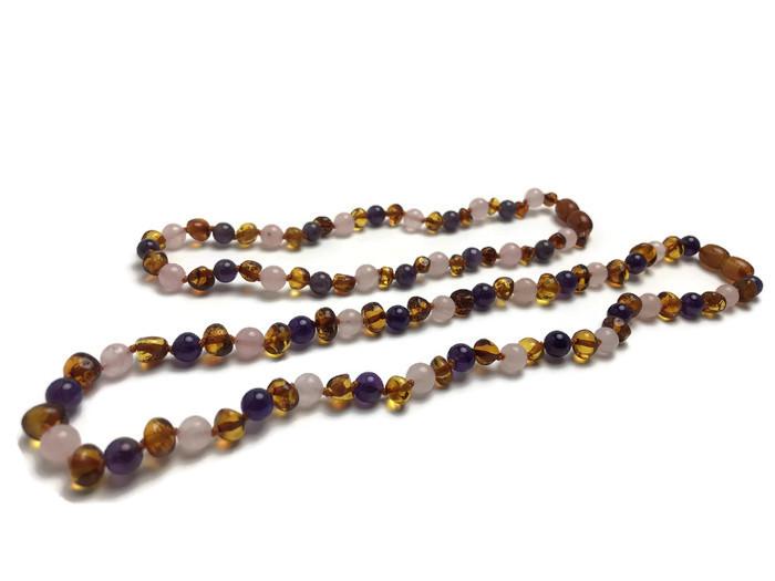 Mommy Daughter Match Matching Baltic Amber Teething Necklaces