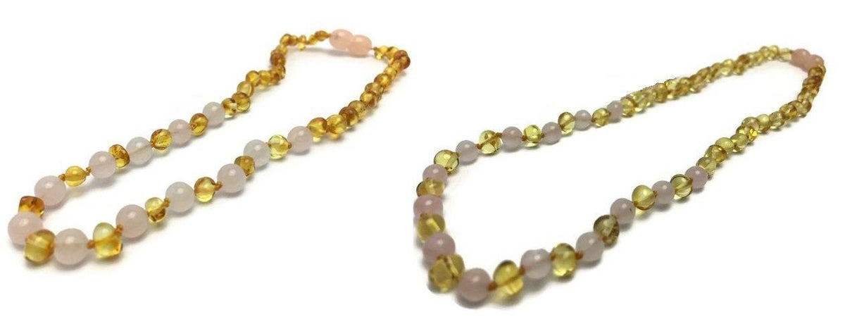 Amber teething necklace for mom hotsell