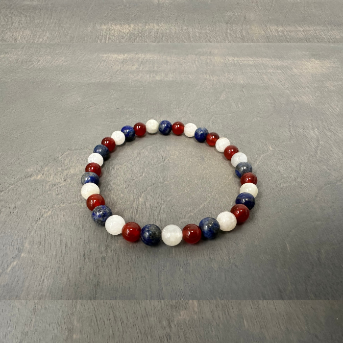 Baltic Amber Necklace 16" Baltic Amber Necklace Dark Amber Moonstone Focus Clarity Amethyst Lapis