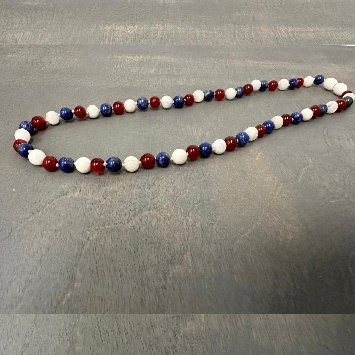 Baltic Amber Necklace 16" Baltic Amber Necklace Dark Amber Moonstone Focus Clarity Amethyst Lapis