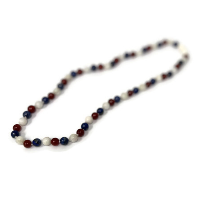 Baltic Amber Necklace 16" Baltic Amber Necklace Dark Amber Moonstone Focus Clarity Amethyst Lapis