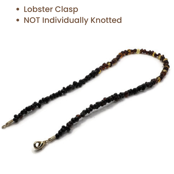 Necklaces available in 16.5" for preteen, teen, adult. Stainless Steel clasp silver gold colored. 