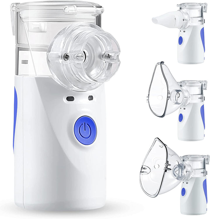 Ultrasonic Vibrating Mesh Technology (VMT) Nebulizer. Mesh Nebulizer machine for adults & kids.
