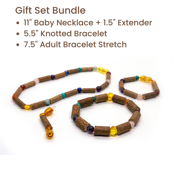 Hazelwood Necklace Rainbow Gift Set Bundle semi precious rainbow