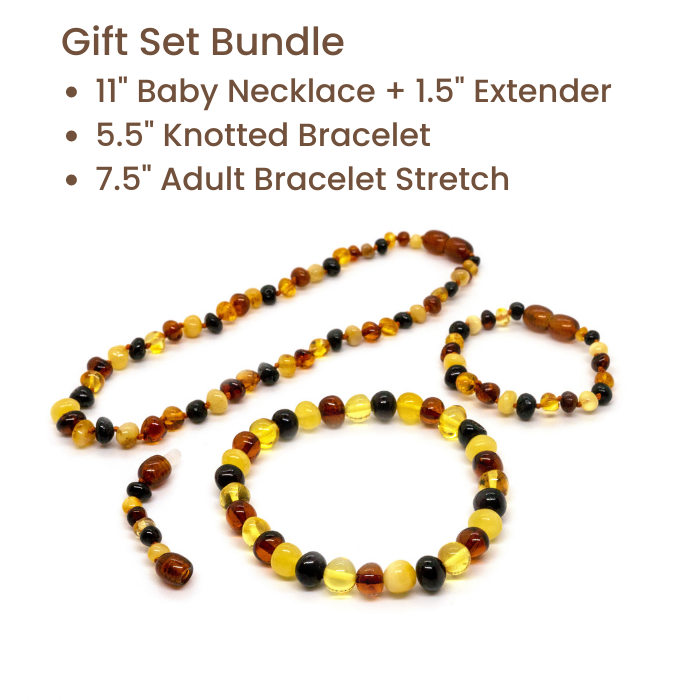 We have safest, highest-quality polished amber teething necklace for baby and toddler.