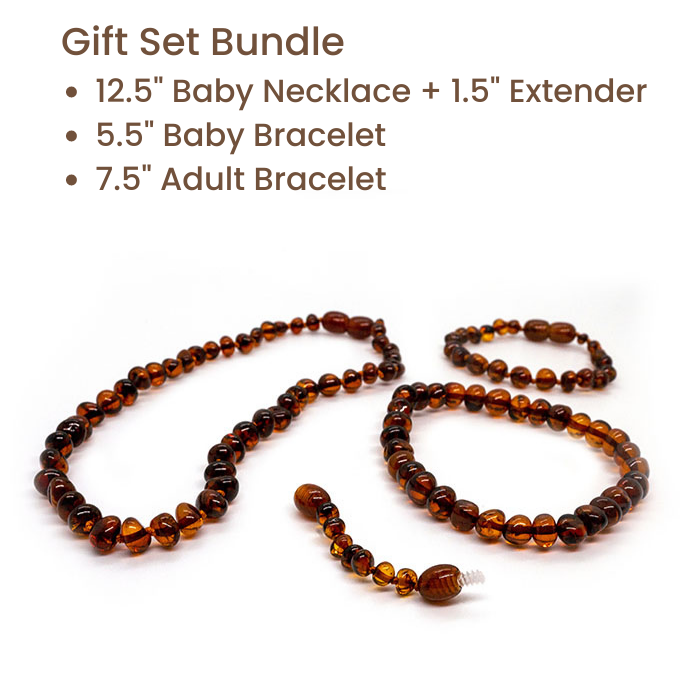Baltic Amber Teething Necklace (Mixed) | Feelgood Health: Order Online
