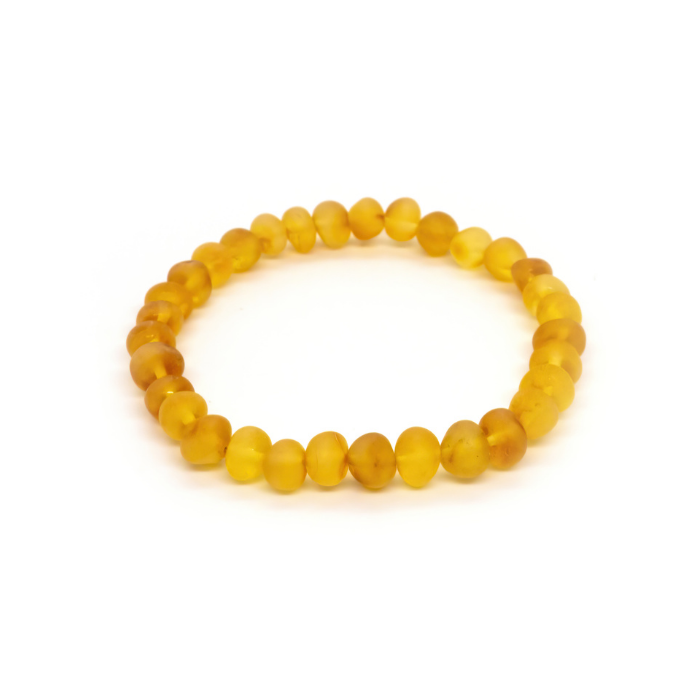 Baltic Amber Bracelet - Adult Coordinating Bracelet Pain Relief Or Hormonal 7.5 Inch Stretch