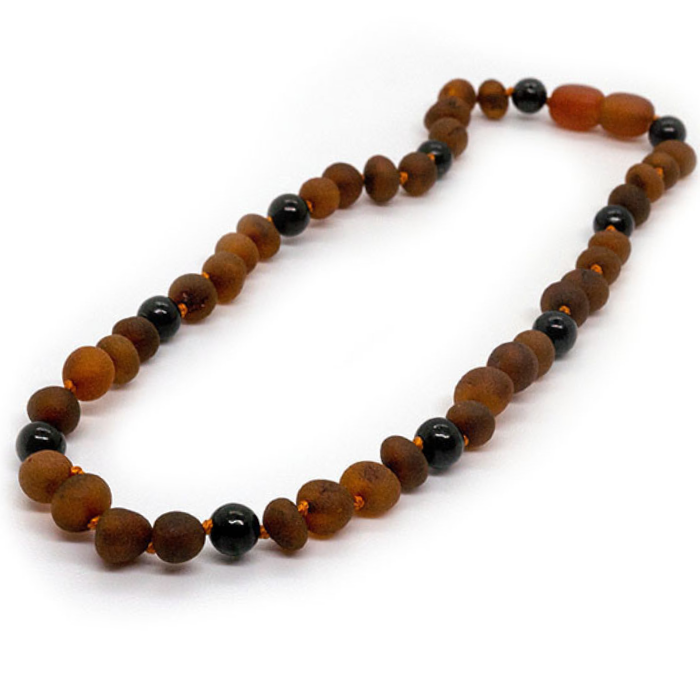 Raw amber necklace deals