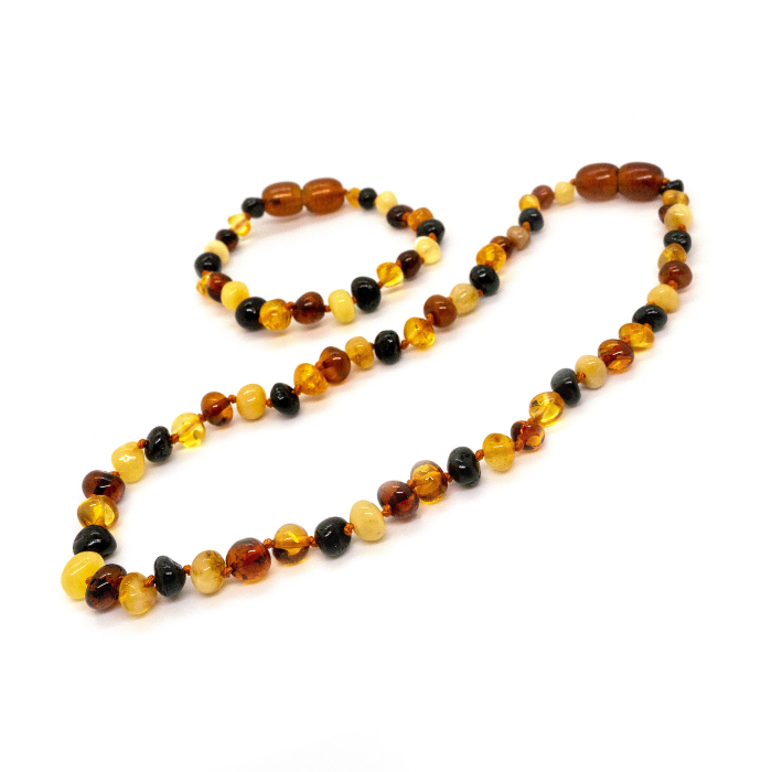 We have safest, highest-quality polished amber teething necklace for baby and toddler.