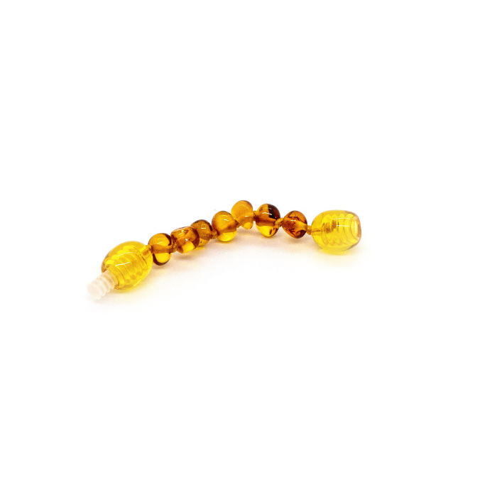 Baltic Amber or Hazelwood Extension 1.5 inches for baby, bub, infant, toddler, big kids, or adult. 