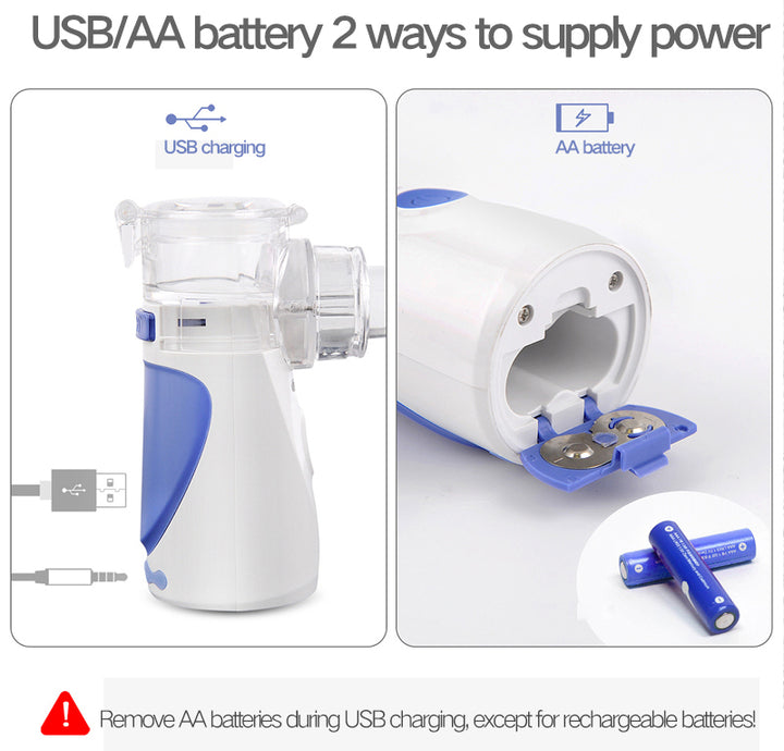 Ultrasonic Vibrating Mesh Technology (VMT) Nebulizer. Mesh Nebulizer machine for adults & kids.