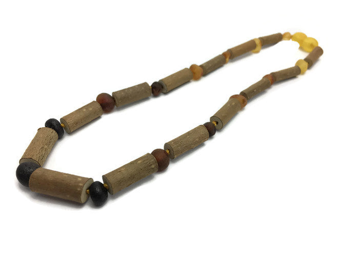 Hazelwood for GERD, colic, acid reflux, vomiting, stomach issues, & eczema. Necklaces  11 or 12.5 