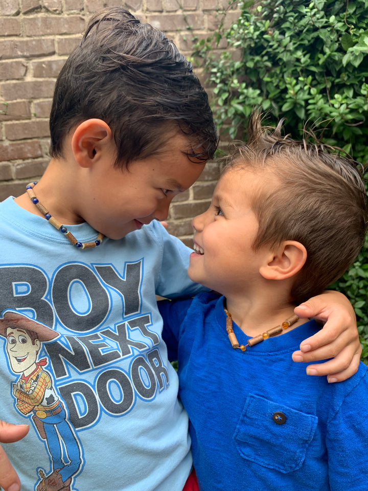 Honey Hazelwood 12.5 Inch GERD Colic Eczema Baltic Amber Necklace