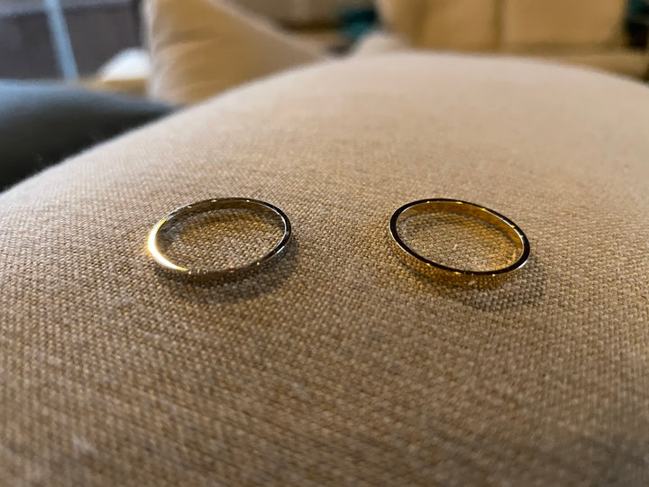 Made from Stainless Steel 18K Gold Plated & Stainless Steel