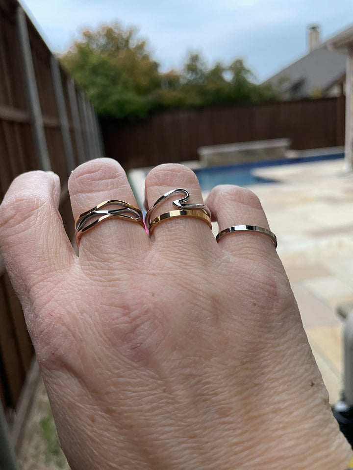 Made from Stainless Steel 18K Gold Plated & Stainless Steel