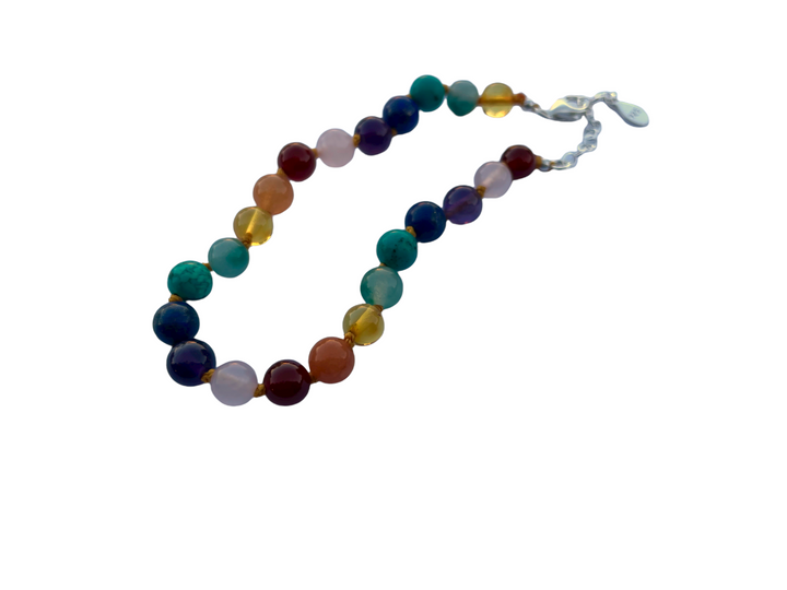 Baltic Amber Pre-Teen Teen Child Big Kid 14 or 15 inch Necklace Rainbow