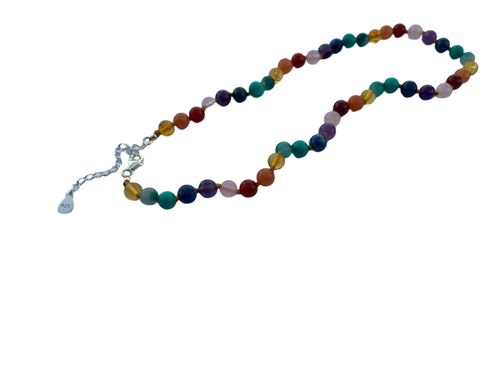 Baltic Amber Pre-Teen Teen Child Big Kid 14 or 15 in Necklace Rainbow