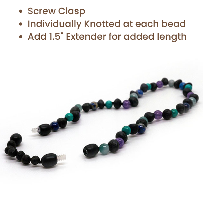 Baltic Amber Necklace Raw Cherry Mix Gift Set Bundle