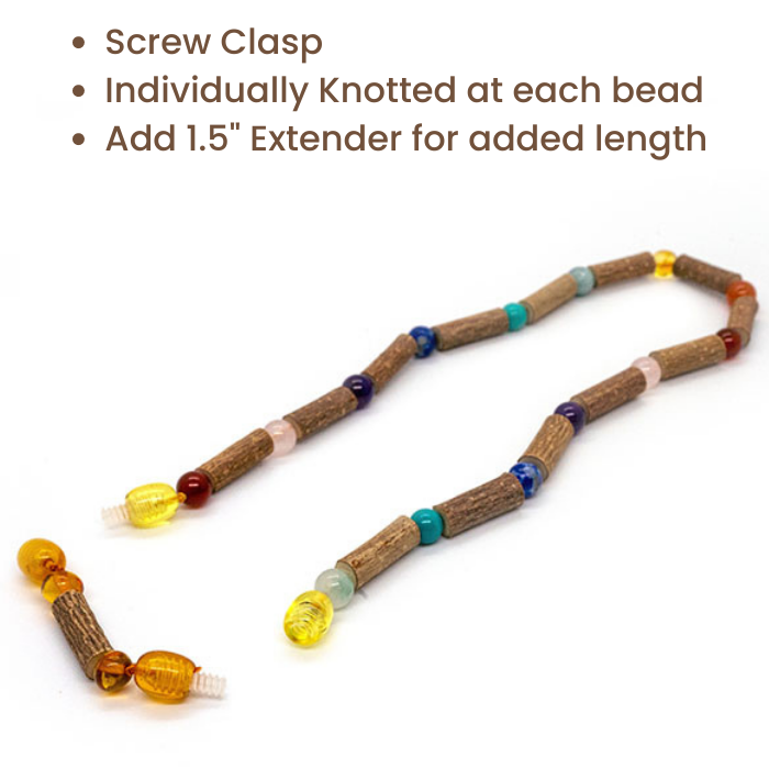 Hazelwood Necklace Rainbow Gift Set Bundle semi precious rainbow