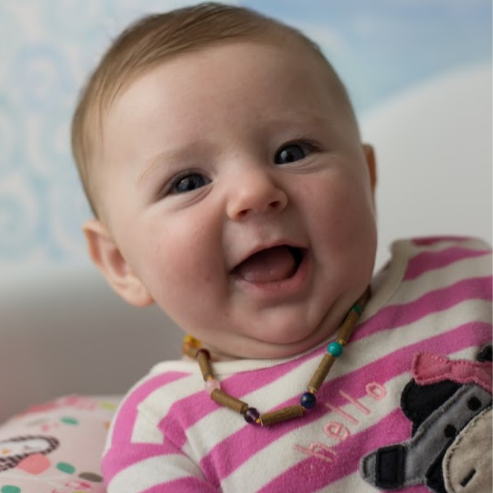 Hazelwood 11 12.5 Necklace Rainbow Amber Honey Pink Rose Quartz Red Agate