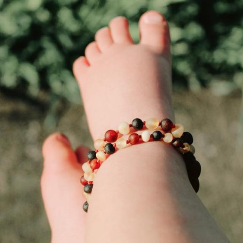 Raw Baltic Amber Teething Necklace Babies 11" 12.5" Baltic Essentials