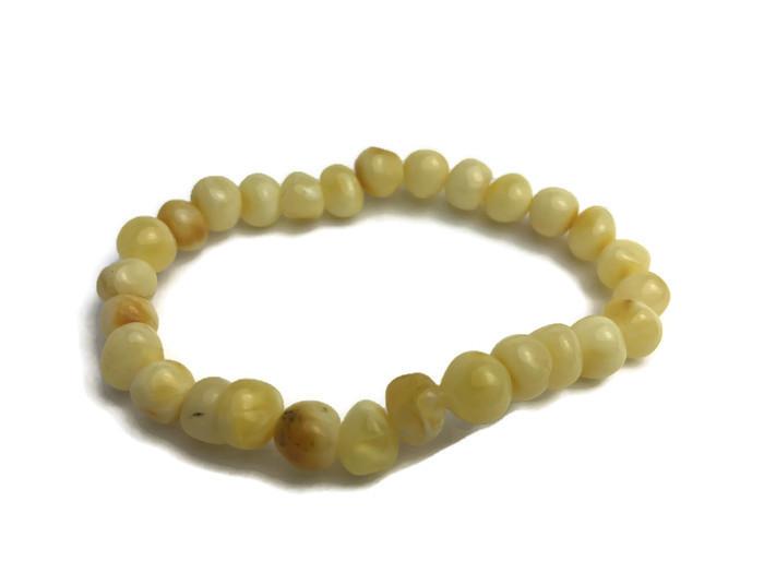 Baltic Amber Bracelet - Discounted Adult Coordinating Bracelet Pain Relief Or Hormonal  7.5