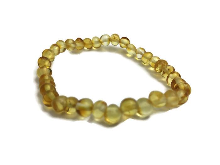 Baltic Amber Bracelet - Discounted Adult Coordinating Bracelet Pain Relief Or Hormonal  7.5