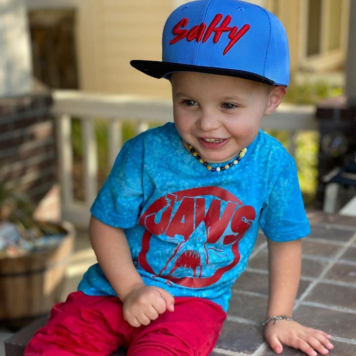 Baltic Amber Necklace 12.5" ADHD Anxiety Teething Raw Milk Lapis Baltic Amber Necklace Natural