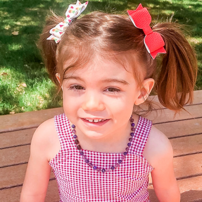 Baltic Amber Necklace - 12.5 Or 14 17 19 Inch ADHD Focus Anger Amethyst Lapis Lazuli