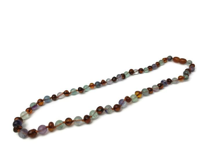 Green Amber Necklace Silver Chain Natural Green Free Form Amber Beads | eBay
