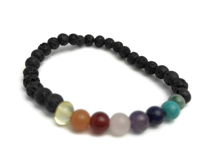 Baltic Amber Necklace - Baltic Essentials Chakra Lava Rock Balance Bracelet Yoga Teen Amethyst Lapis