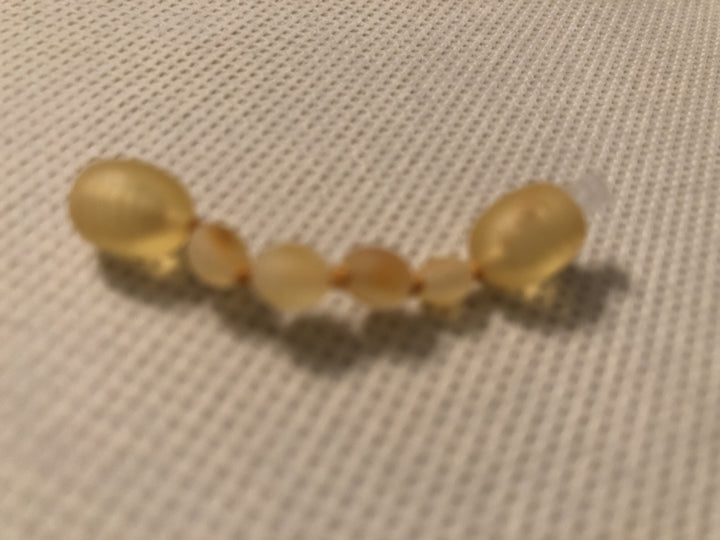 Baltic Amber - Polished Or Raw Baltic Amber Round Bean Hazelwood Extender 1.5 Inch Extended