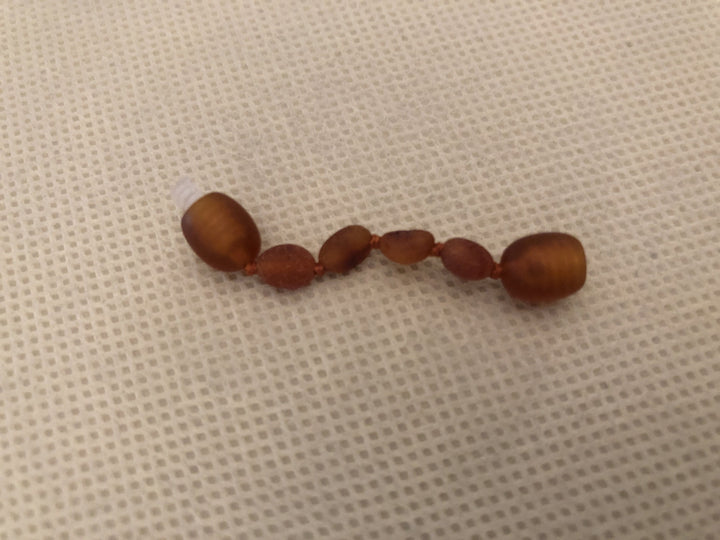 Baltic Amber - Polished Or Raw Baltic Amber Round Bean Hazelwood Extender 1.5 Inch Extended