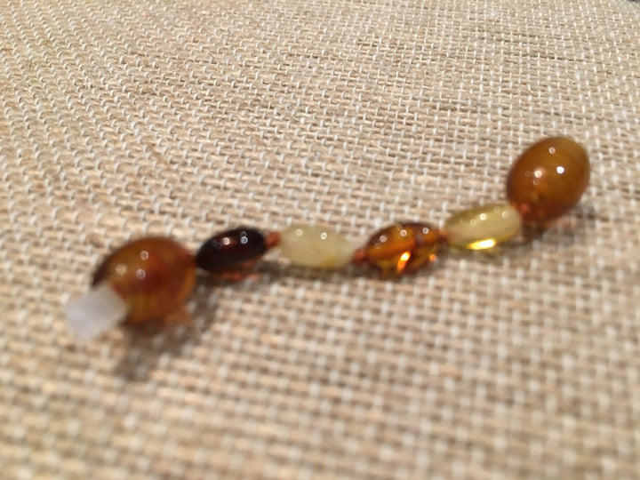 Baltic Amber or Hazelwood Extension 1.5 inches for baby, bub, infant, toddler, big kids, or adult. 
