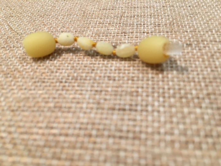 Baltic Amber or Hazelwood Extension 1.5 inches for baby, bub, infant, toddler, big kids, or adult. 