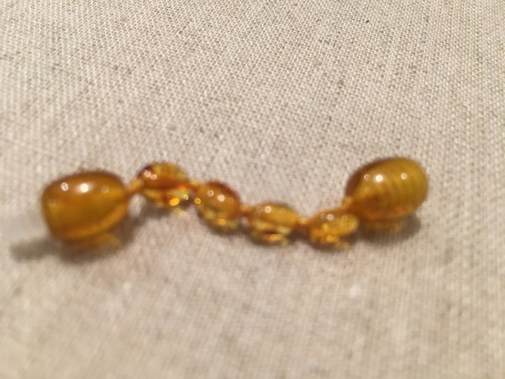 Baltic Amber or Hazelwood Extension 1.5 inches for baby, bub, infant, toddler, big kids, or adult. 