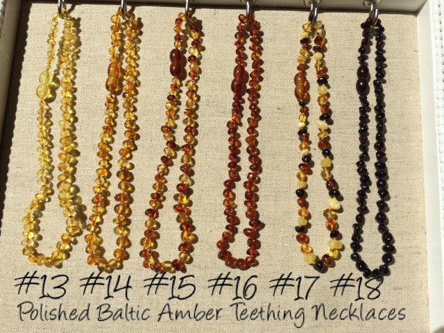 Teething and amber necklaces - Joy 'N' Escapade