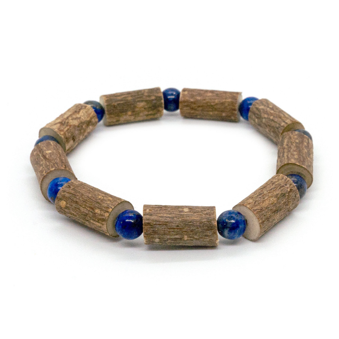 Bracelets are approximately 6.5 - 8.5 inches for pre-teen to adult and stretch * Lapis Lazuli 