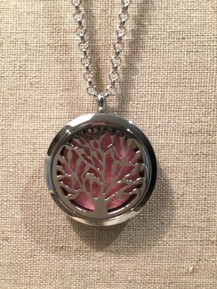 Essential Oil Pendant Diffuser Aromatherapy Essential Oil Diffuser Necklace Jewelry Stainless Locket