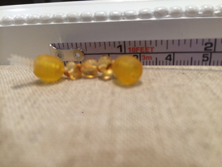 Extender 1.5 Inch Unpolished Raw Honey Baltic Amber