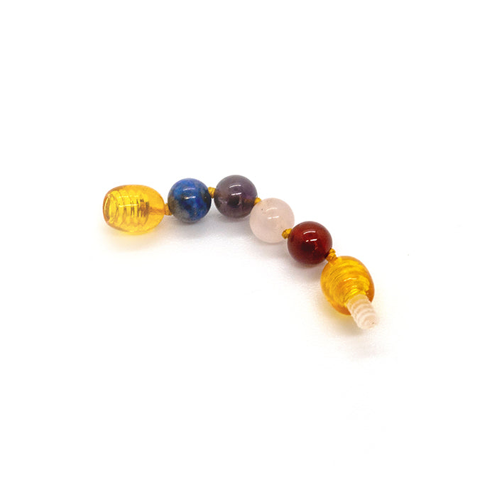 Baltic Amber or Hazelwood Extension 1.5 inches for baby, bub, infant, toddler, big kids, or adult. 