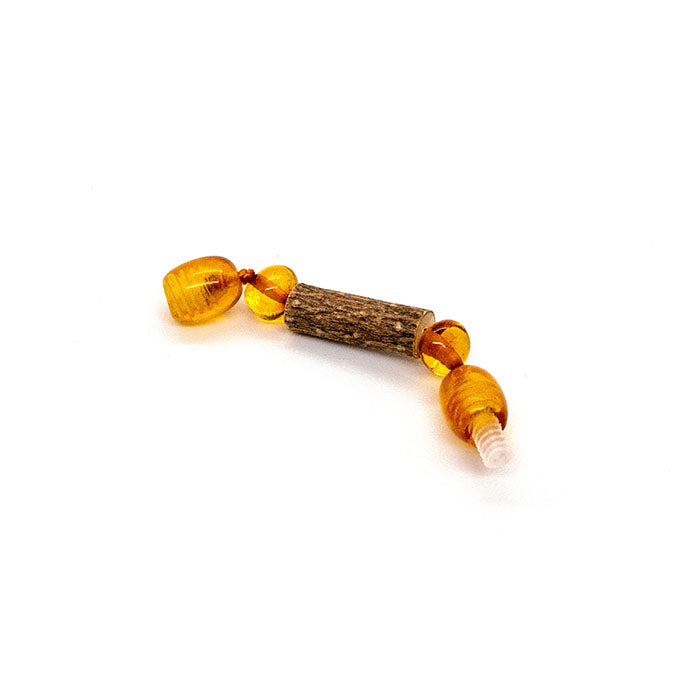 Baltic Amber or Hazelwood Extension 1.5 inches for baby, bub, infant, toddler, big kids, or adult. 