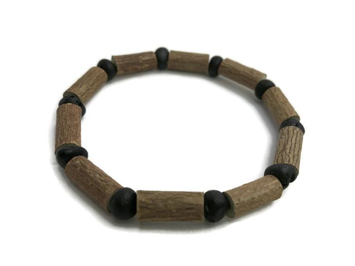 Hazelwood Bracelet - 6.5" - 8.5" Hazelwood Heart Burn Acid Reflux Eczema Raw Cherry Amber Bracelet