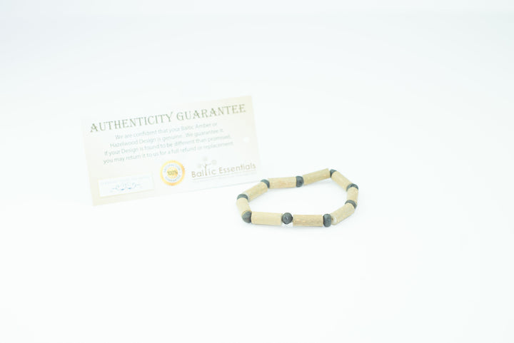 Hazelwood Bracelet - 6.5" - 8.5" Hazelwood Heart Burn Acid Reflux Eczema Raw Cherry Amber Bracelet