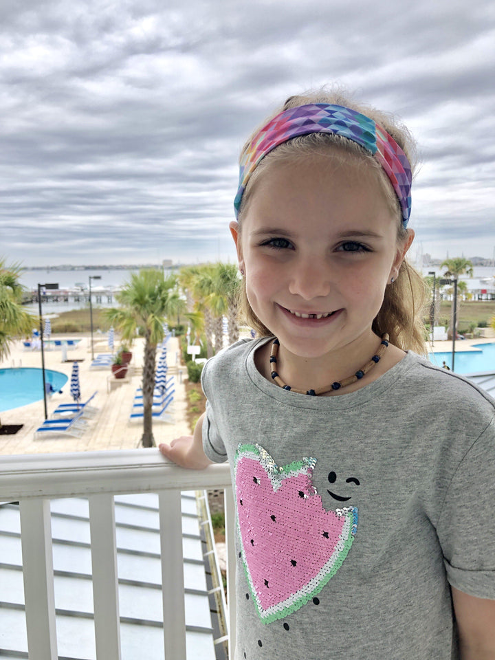 Hazelwood Necklace - ADHD Acid Reflux 14 Hazelwood Eczema Lapis Lazuli Anxiety Necklace