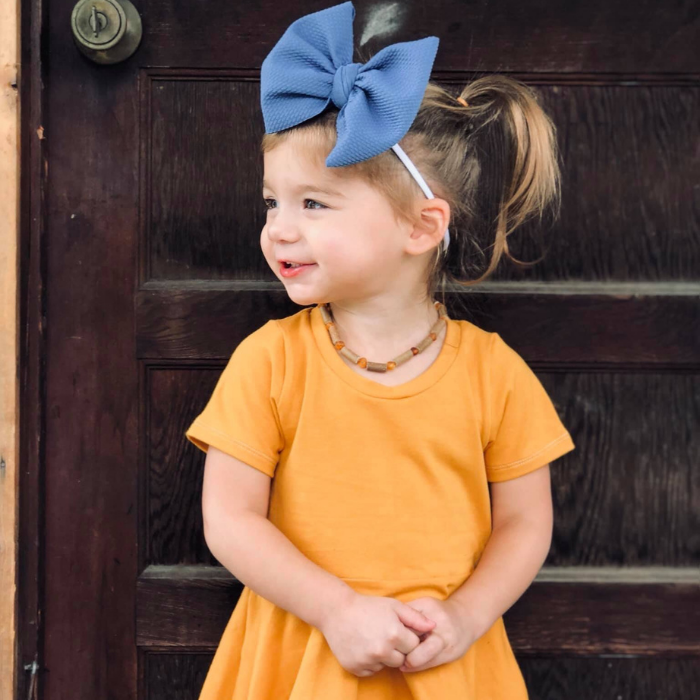 Hazelwood Necklace - Raw Honey Hazelwood 12.5 In GERD Colic Eczema Baltic Amber Necklace