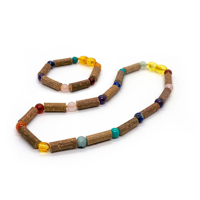 Hazelwood Necklace Rainbow Gift Set Bundle semi precious rainbow