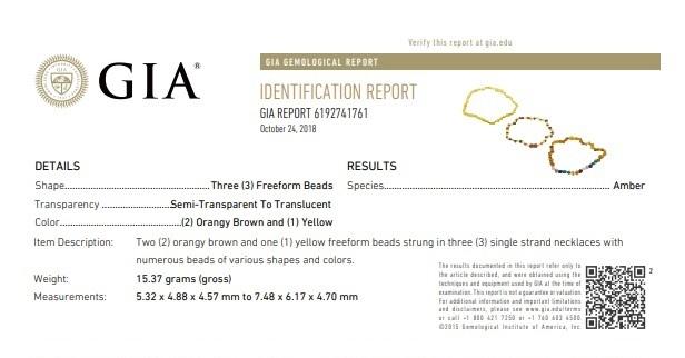 Raw Unpolished Milk Baltic Amber Necklace For Big Kid, Child, Or Adult